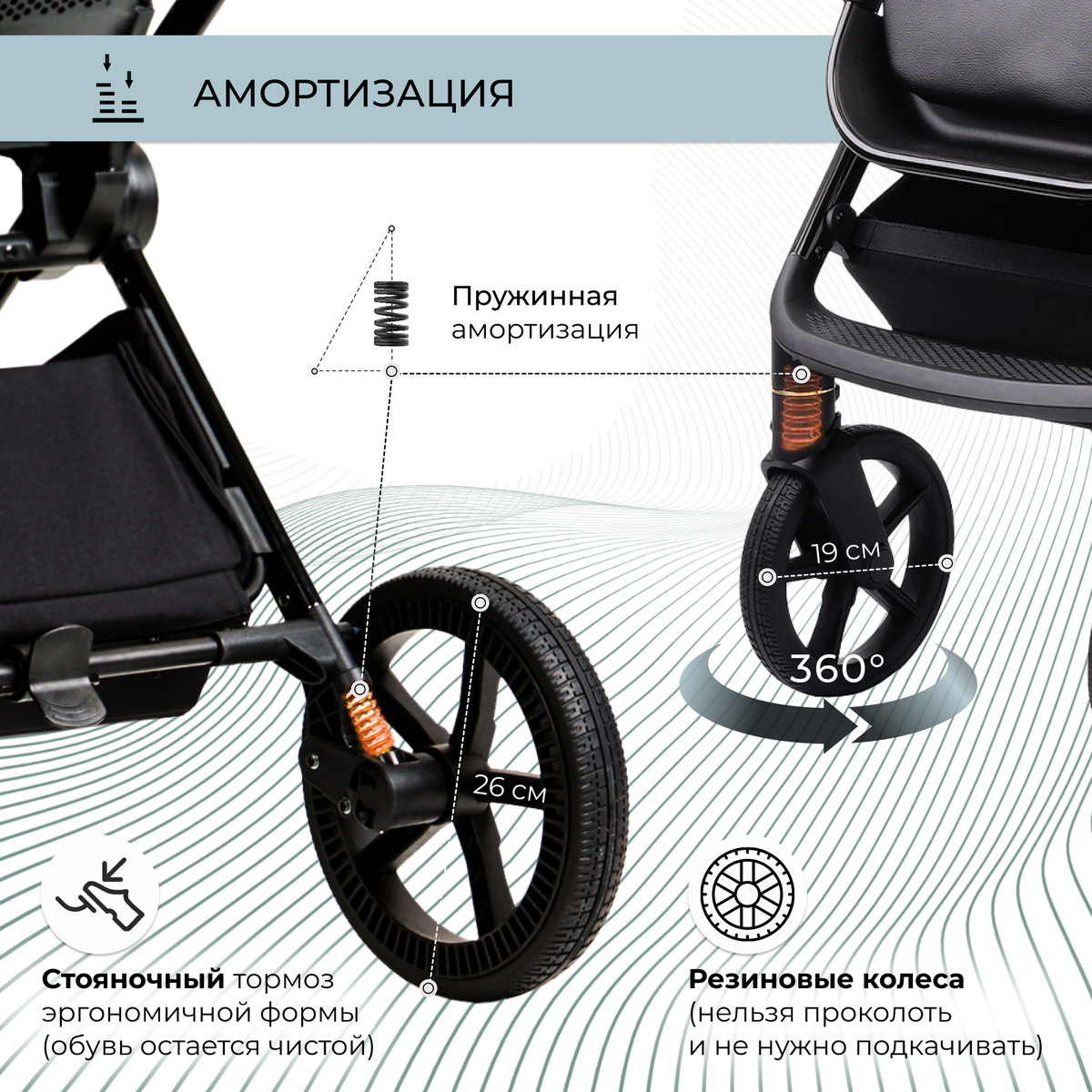 Коляска 2 в 1 Sweet Baby Elegante GL Blue iqm2zlmpx2f5w658yo8lz9m6ddglmk44