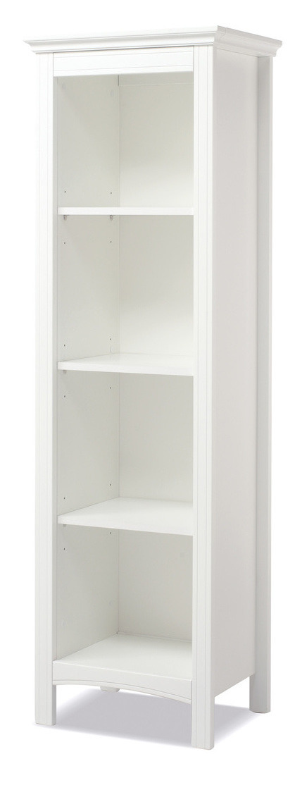 Шкаф книжный Erbesi Incanto белый 841980f5e4a9080e18c7bdbec69ac507