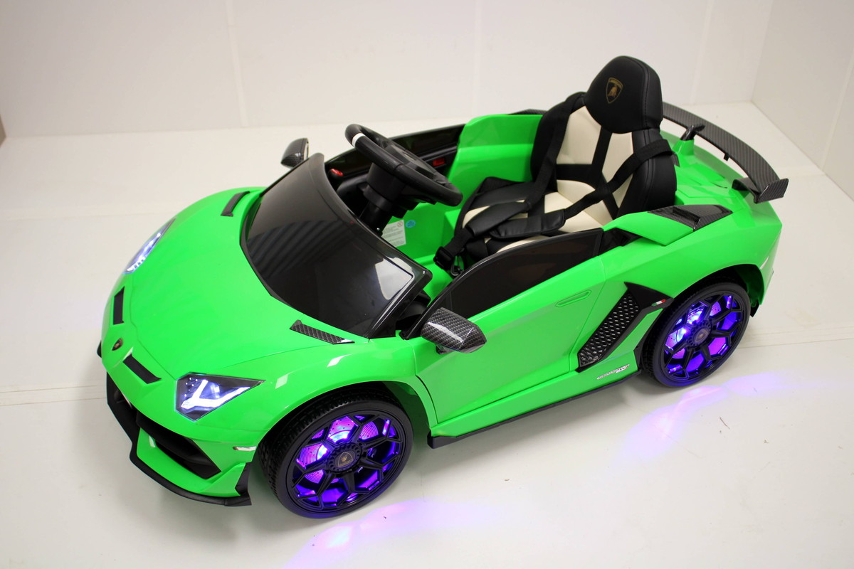 Детский электромобиль RiverToys Lamborghini Aventador SVJ A333MP зеленый 9icizjjkwqk715bx7i3caqhotmjla8qp