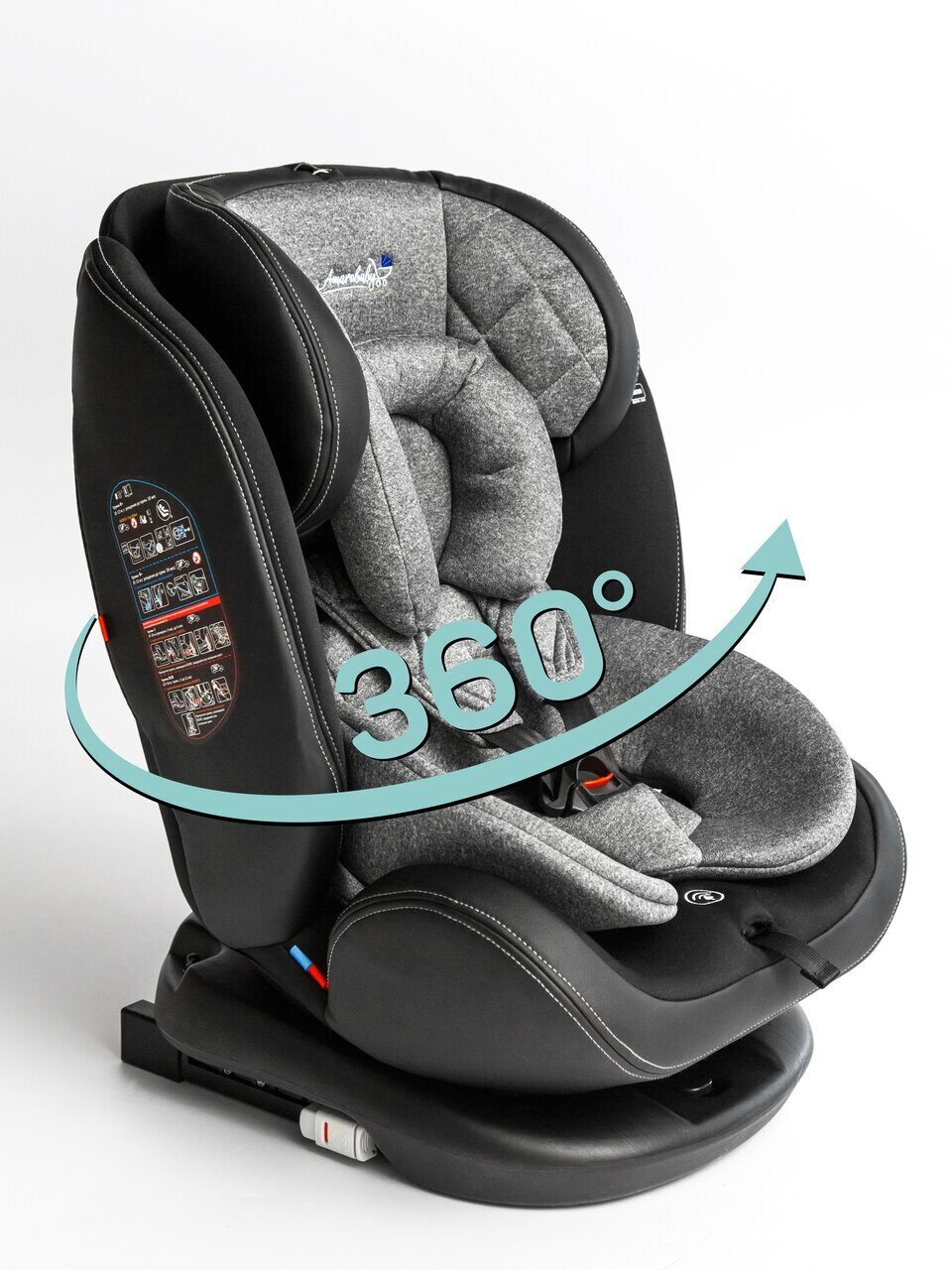 Автокресло AmaroBaby ST-3 isofix Серый fbf7296b51a61df573642d1678a17a2b