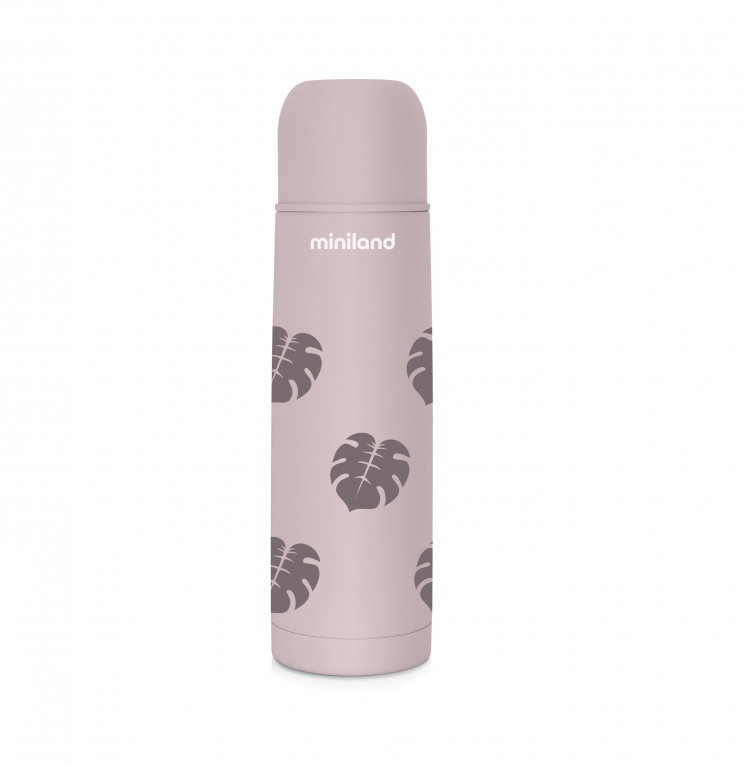 Детский термос для жидкостей Miniland Terra Thermos 500 мл бежевый/листья 1x4b6g0h1sfm8w130e4jhvcn7ediudbn