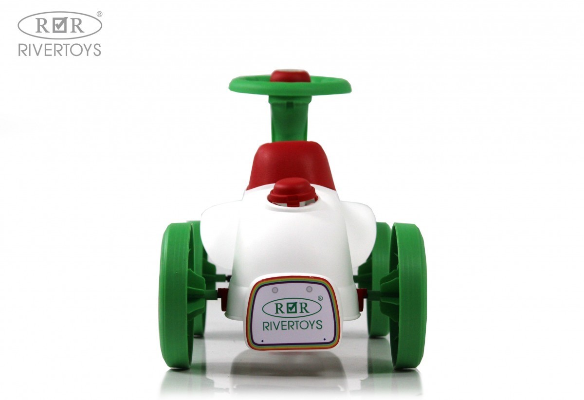 Детский толокар RiverToys G100GG белый wy50dbj4pz4p0tk2kxt71ufva4ppx2zd