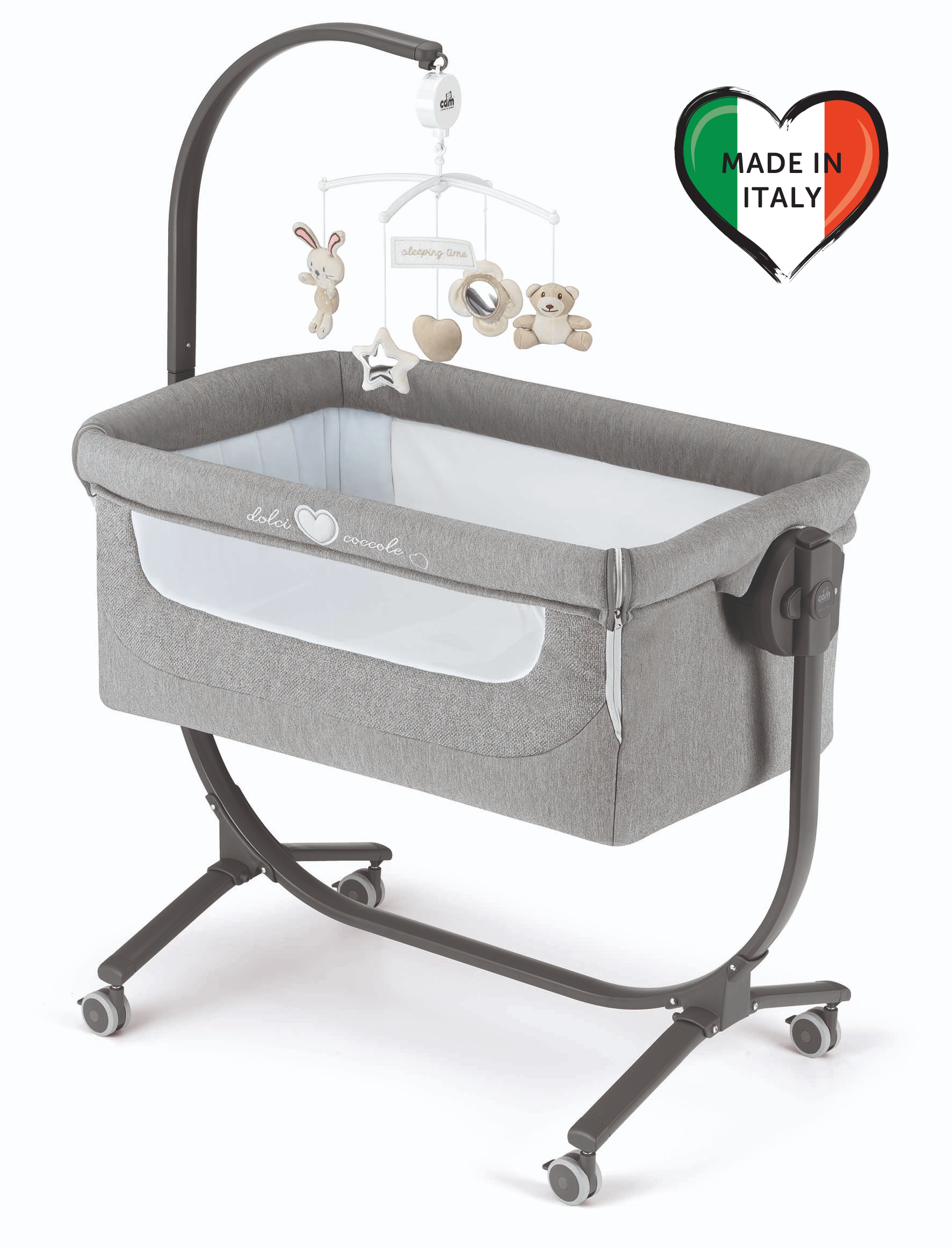 Колыбель Cam Cullami 153B темный серый r2f5jryuflqlmrnqet0xudf45ghs74j2