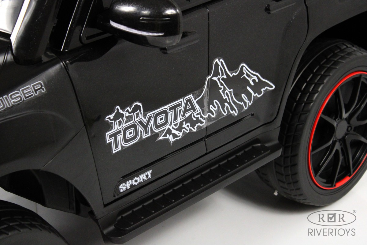 Детский электромобиль RiverToys G555GG черный o8wl4kc8233dycxx19o36esodsdy8dzc