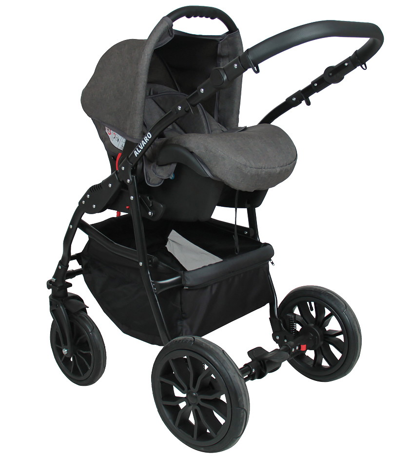 Коляска 3в1 Alis ALVARO т.серый+св.серый+желтая кожа uj4zvabe936oc1zubepqj29yk8ucmte1