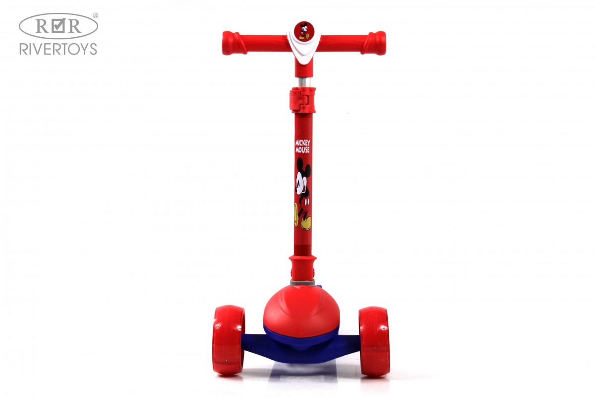 Детский самокат RiverToys HB-105 красный e4ml60aueq7h56v004vg9fzh72ciqlcz