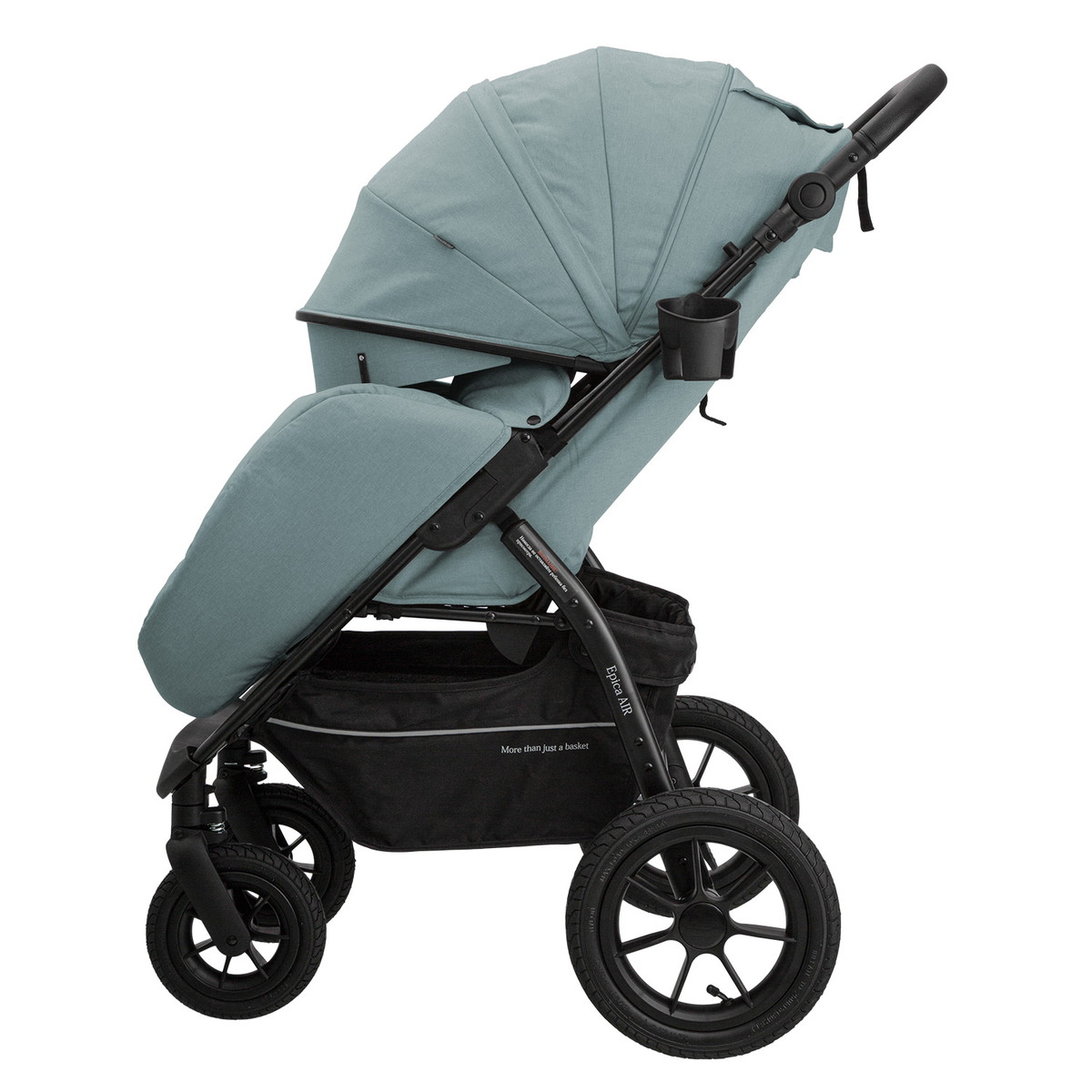 Прогулочная коляска INDIGO EPICA XL AIR с сумкой  зеленый vq9giqkcb0mksujllbjzfm3k9mvxlvba