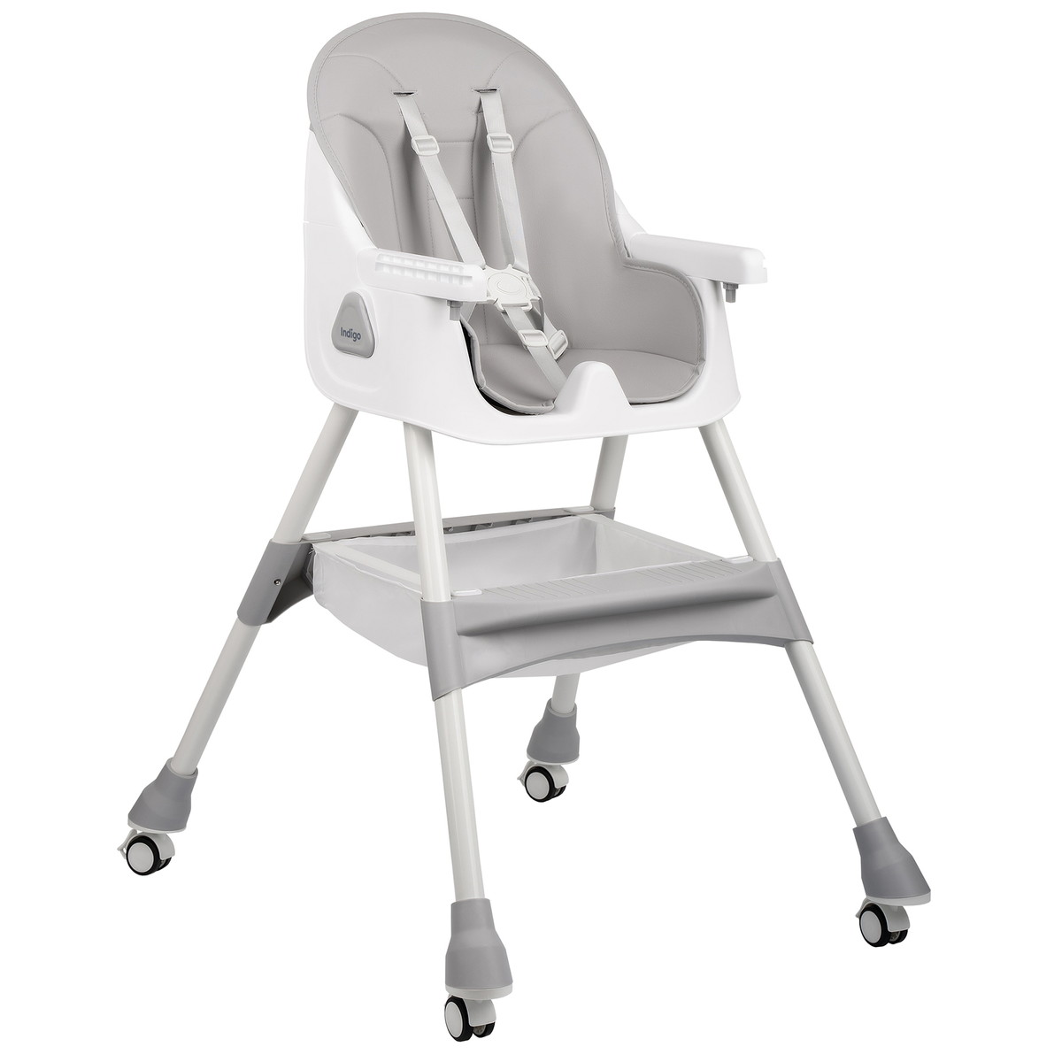 Стульчик для кормления Indigo Corn светло-серый hgx97wwivpgn3zlozv9d8pnvcs1gam12