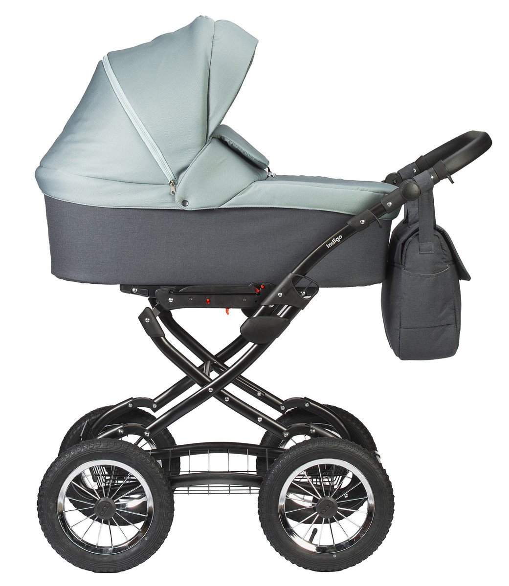 Коляска 2 в 1 Indigo CHARLOTTE Sity Classic 12