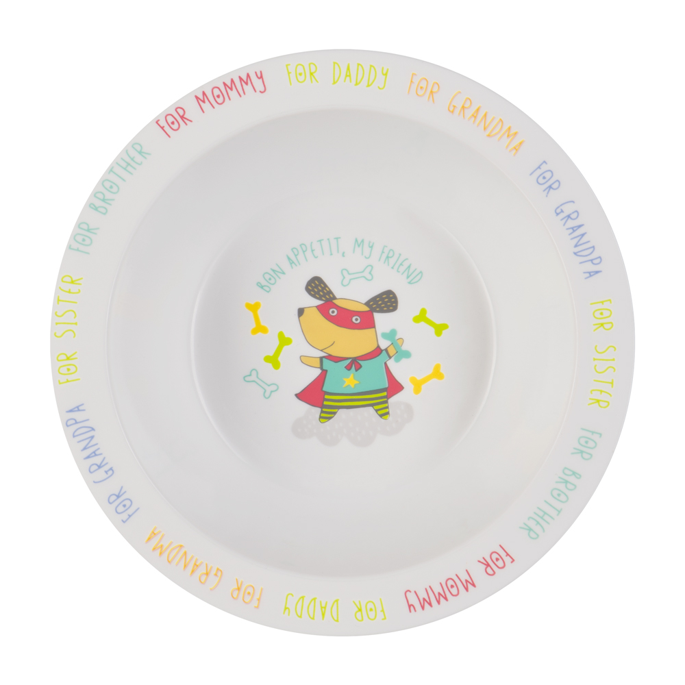 Тарелка глубокая для кормления Happy Baby Dog 7a0ef46dad1c254c25351a9f3cc8a817