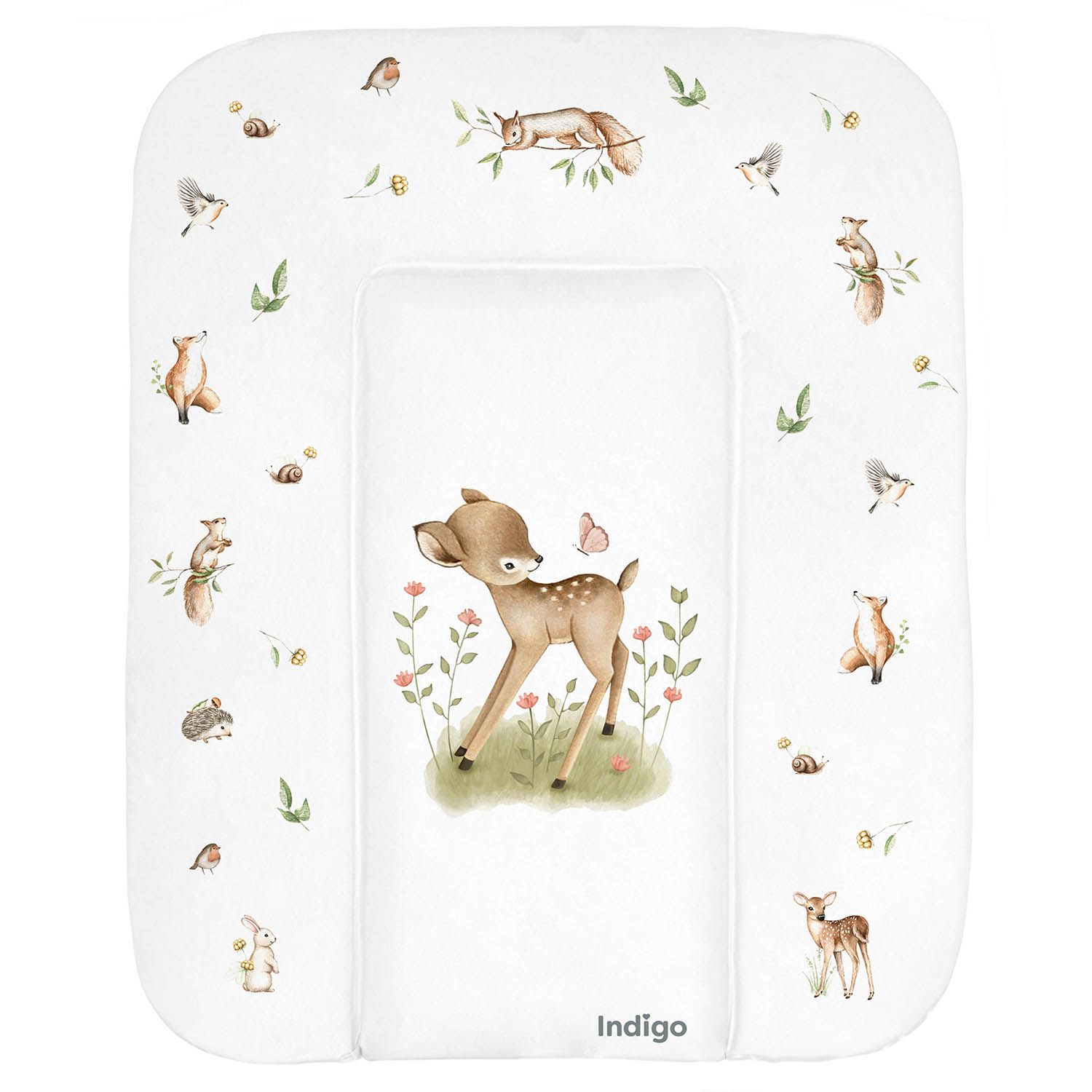 Матрасик для пеленания INDIGO 580х710 Олень 872ae8f174534d30abab79cee0589582
