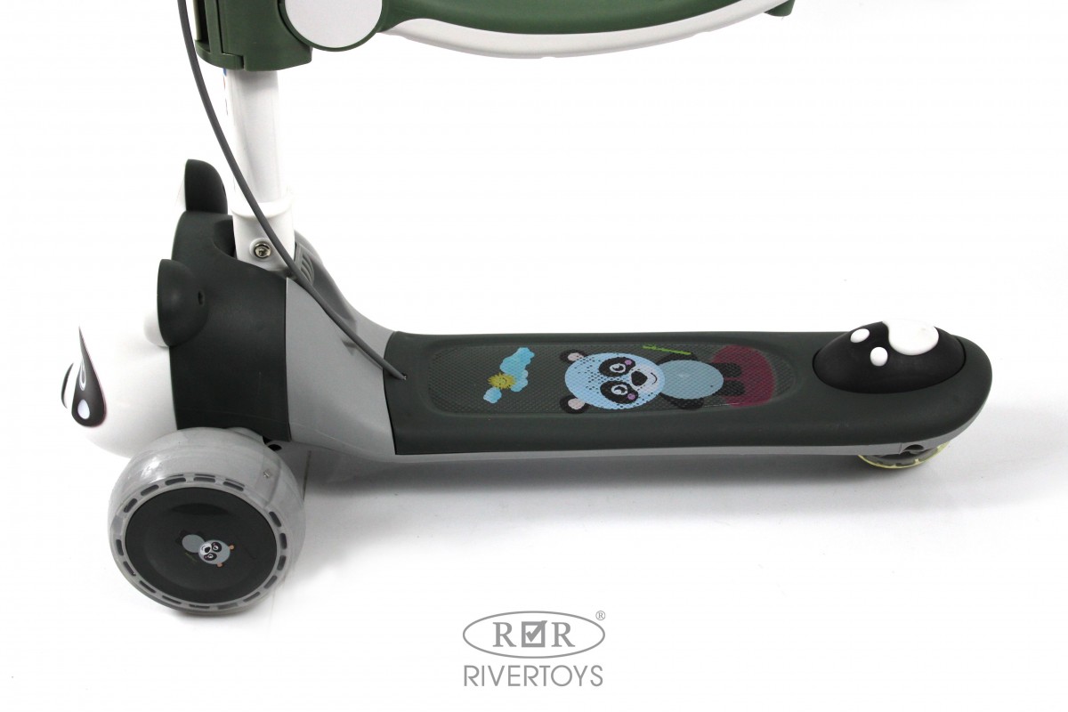 Детский самокат RiverToys HB-T-66 зеленый 2sy20ebx110giiczd2048cqstp75oooi