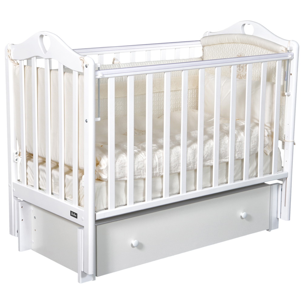 Детская кроватка Bellini Margaret Premium (универсальный маятник) белый y8w69wf0moz4co3i1pqalqfta8sde8k5