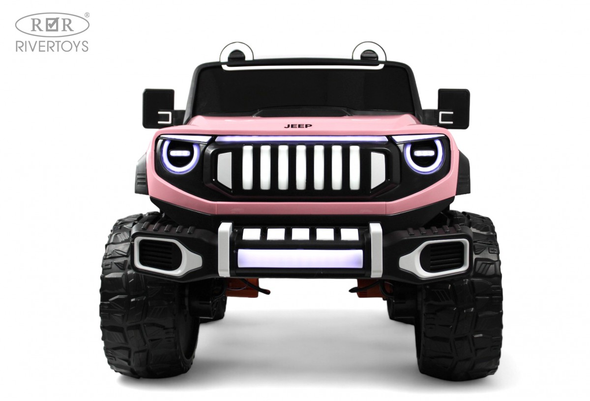 Детский электромобиль RiverToys E007EE розовый q4j6e5t2m1xzkwm809scarwphm9fl5ft