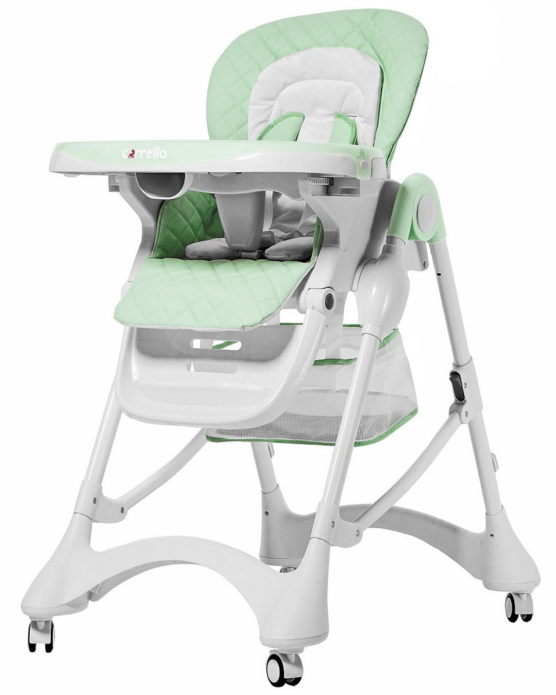 Стульчик для кормления Carrello Caramel CRL-9501/3 Pale Green ajaqakwjw51unq1gnvhzvi0fm1tsetbc