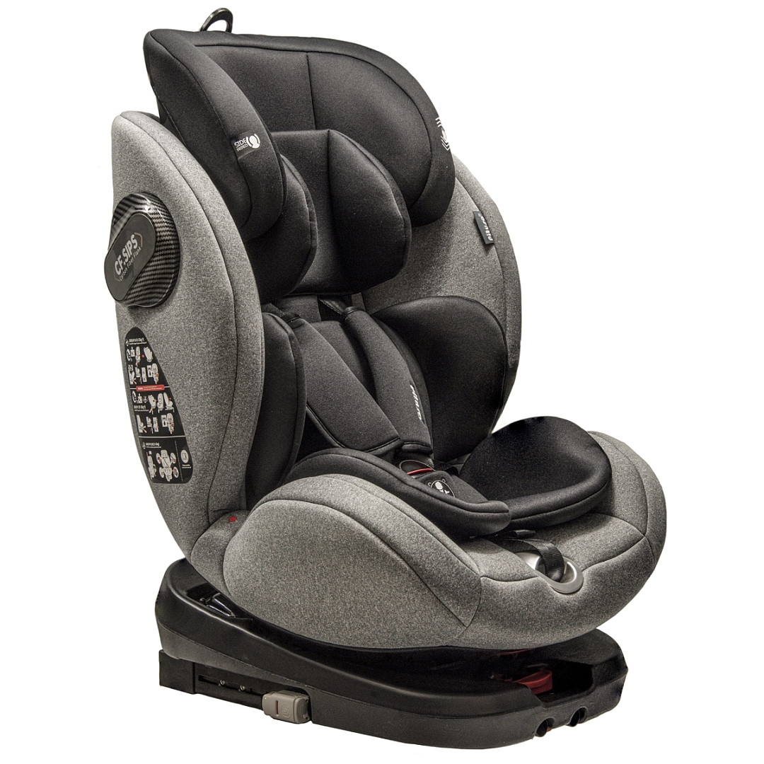 Автокресло Pituso Roys Pro 0-36 кг Grey, Black Inlay mhye2nghyvrmkug2q023f3h4tcrd9y1a