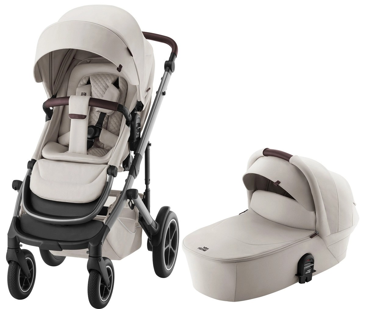 Коляска 2 в 1 Britax Roemer Smile 5Z LUX (Soft Taupe)