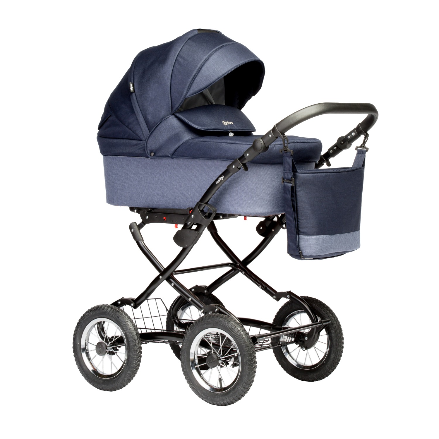Коляска 2 в 1 Indigo BARBARA Classic синий 26df6eca0df65d92f9e2b03c4cf8df65