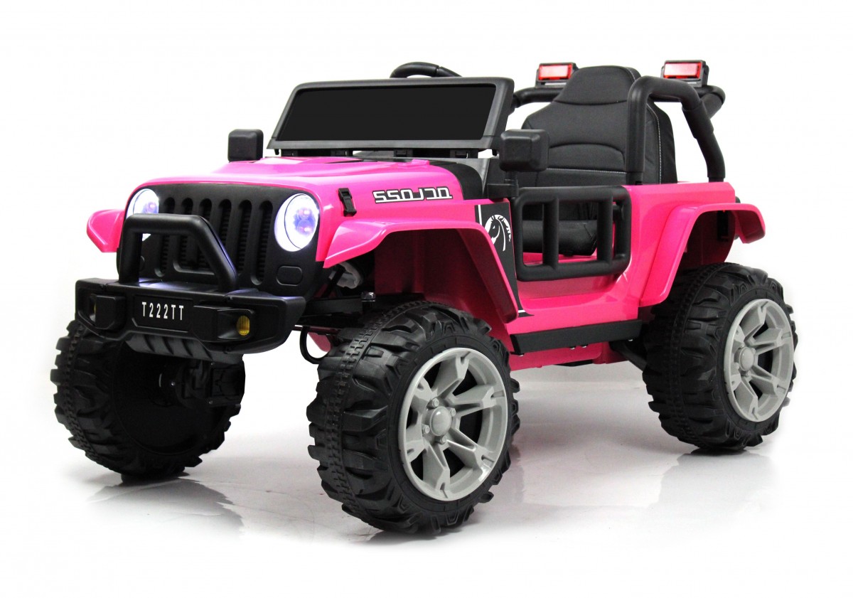 Детский электромобиль RiverToys T222TT 4WD розовый zj0llzjvm0v48jbia5we5baw98f205qf