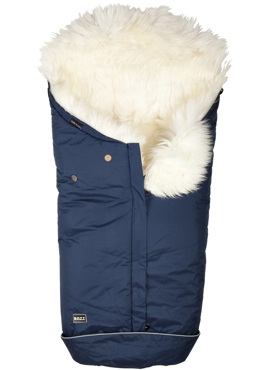 Конверт BOZZ с длинным ворсом (20-2015-4 Синий/Белый)