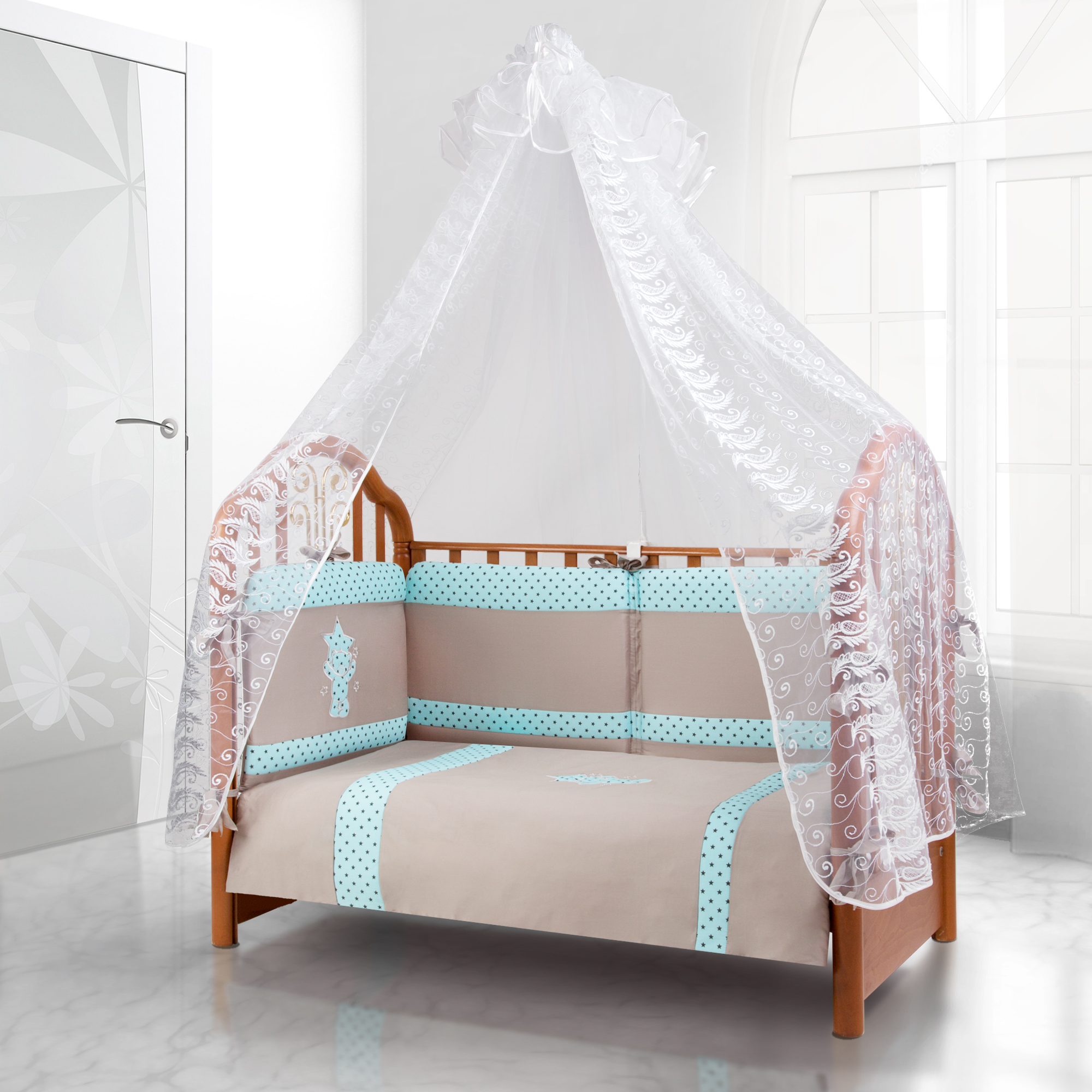 Комплект постельного белья Esspero Happy Bear (Grey)