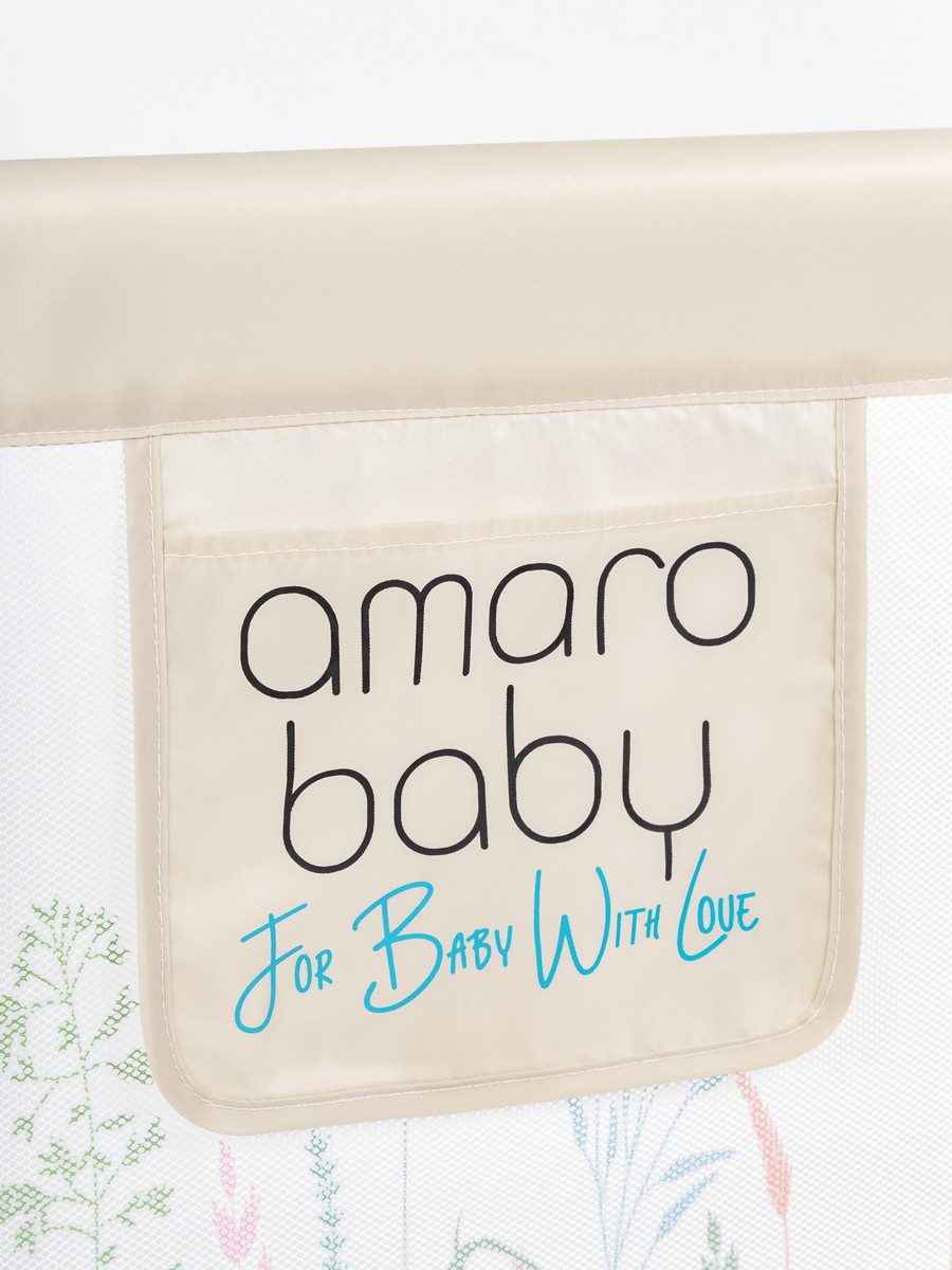 Барьер защитный для кровати Amarobaby Safety of Dreams бежевый 140 см bu3j0eomrxw7wloiqo8pzz2aap77f2au
