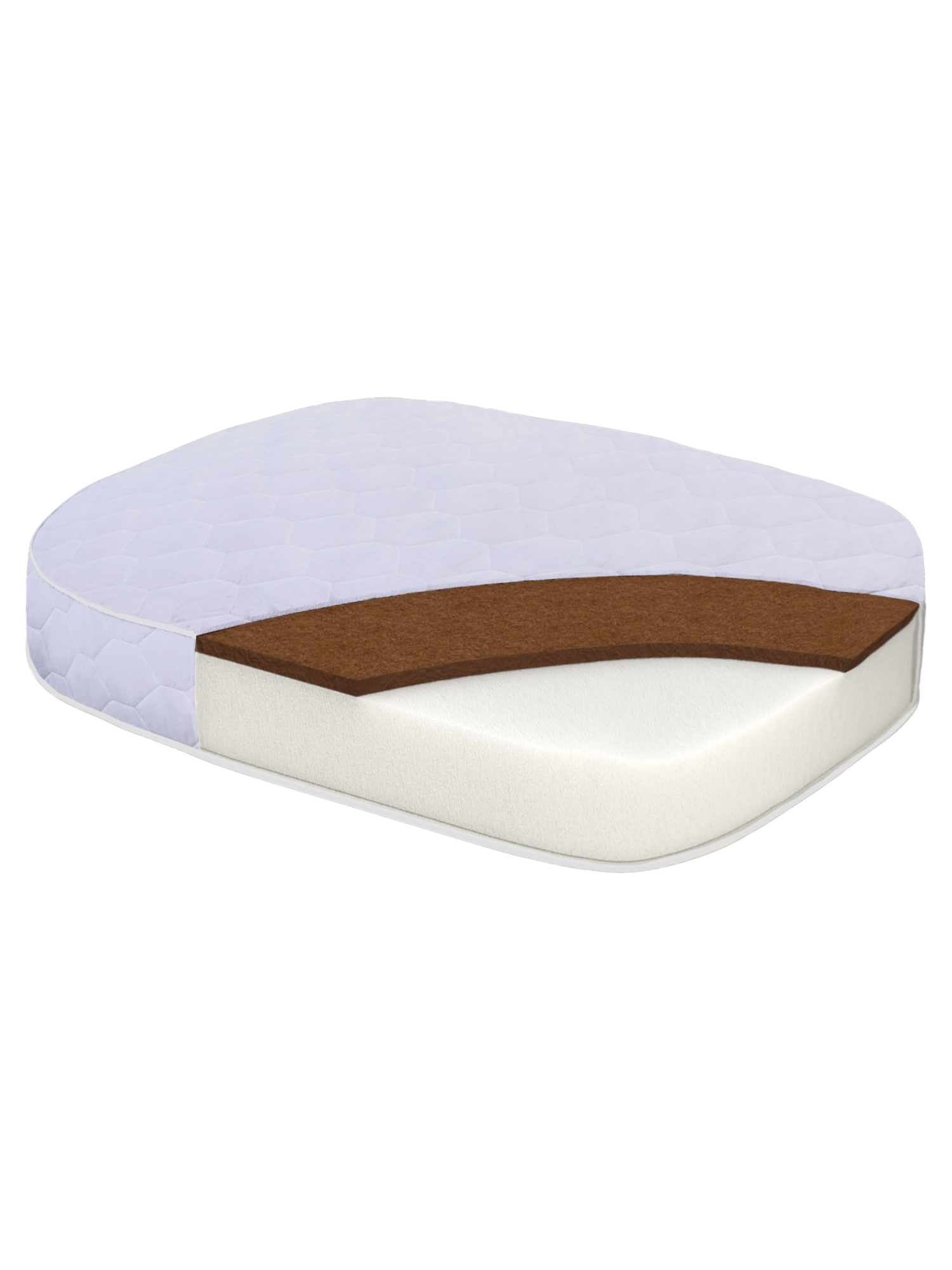 Матрас в кроватку Sweet Baby COCOS Comfort Palermo Lucia 84х59х10 (белый)