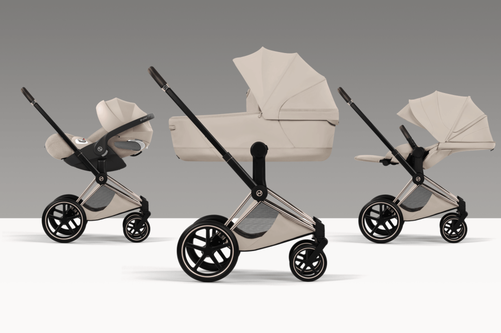 Коляски 2 в 1 Cybex: Priam, Balios S, Talos S, Gazelle S и Melio — какая линейка для чего