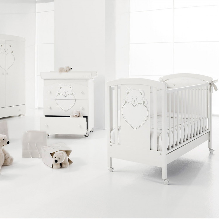 Детская кроватка Erbesi Cucciolo Lulu White (белый) jkkytdkvnfon2krmxd2sv4j5nb6pu0pm