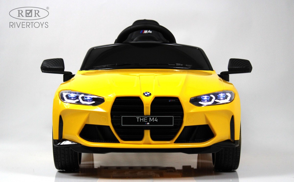 Детский электромобиль RiverToys BMW M4 A004AA желтый k7jx56vnnmwz8iwfujhxp828ambaix4x