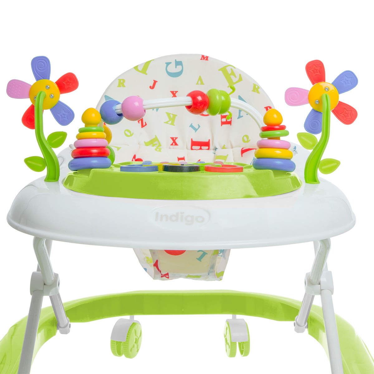 Детские ходунки Indigo ABC зеленый hsl4c5f52tg2nt8iml9dqcduh41i0bld