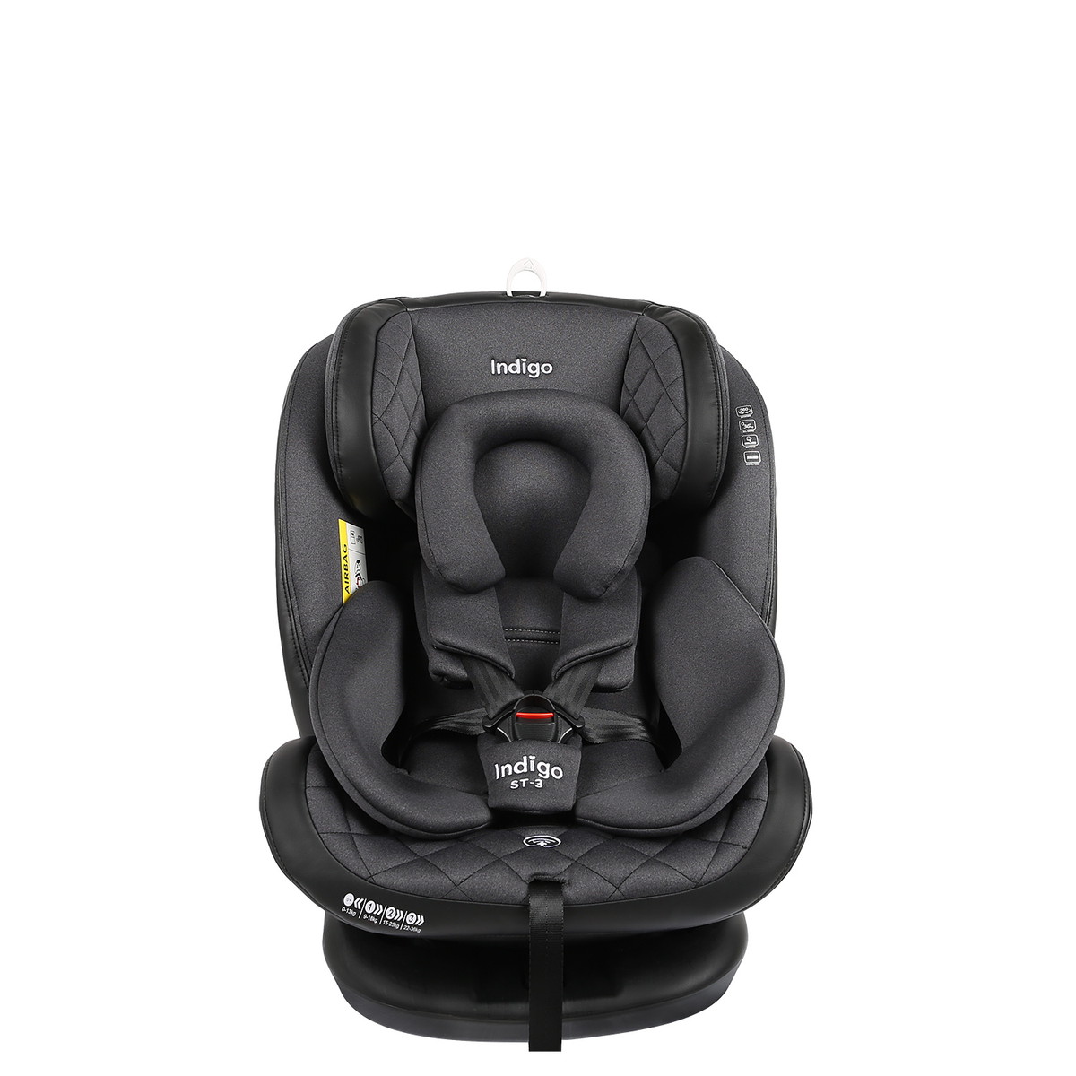 Автокресло Indigo AERO ISOFIX, ST-3, группа 0+1+2+3 черный 7eui2kavl12cvksmco3e2uoln0o2iqpj