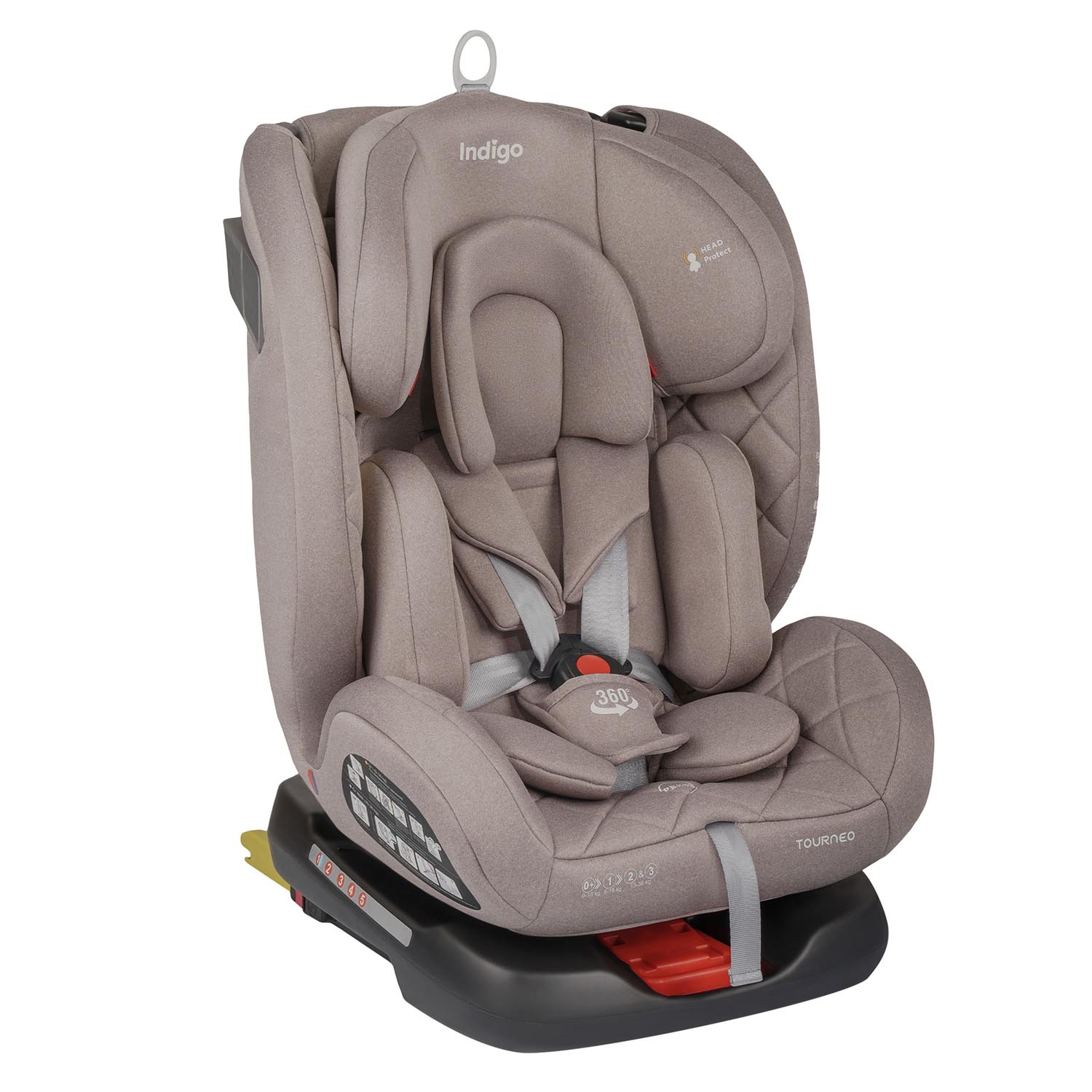 Автокресло Indigo TOURNEO S ISOFIX (бежевый)