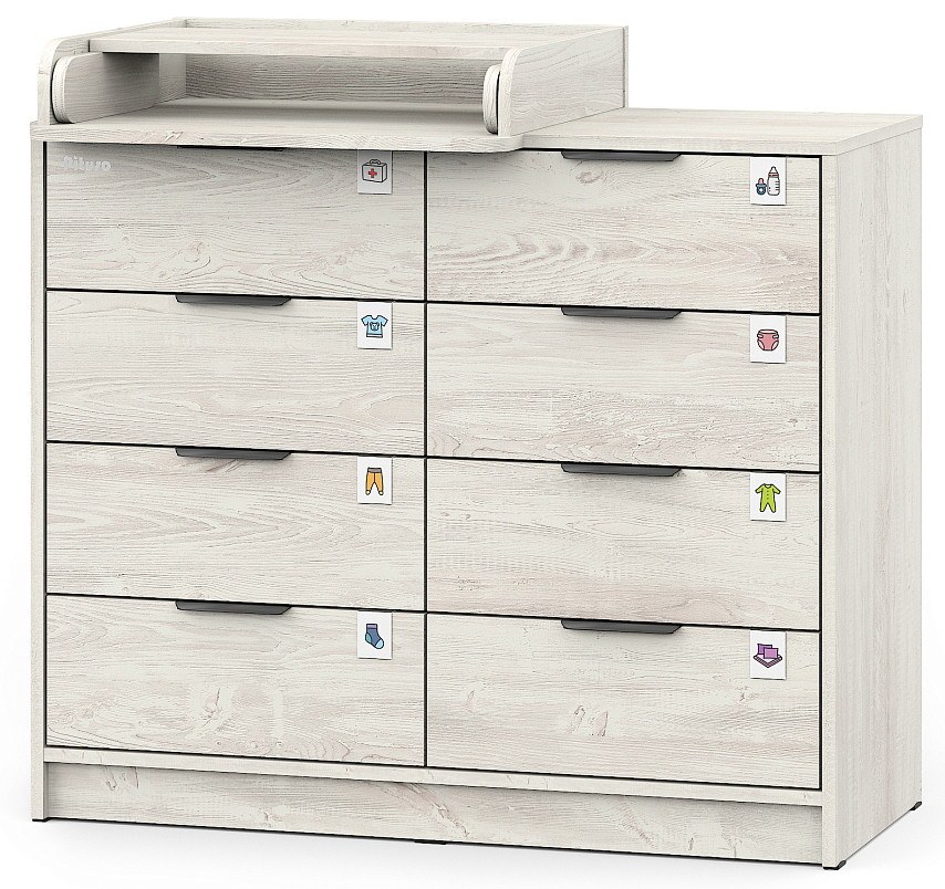 Комод Pituso Kids Optimum ЛДСП Сосна касцина xnkrdtdktzw65rcv1nmv1w33d7w5hbwa