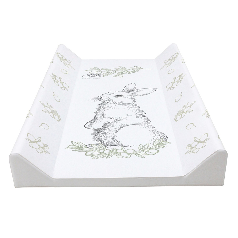 Пеленальная доска на кроватку 79х45 Sweet Baby Foresta Magica Grigio/oliva (заяц серый/оливковый) 108135318-pelenalnaya-doska-na-krovatku-79h45-sweet-