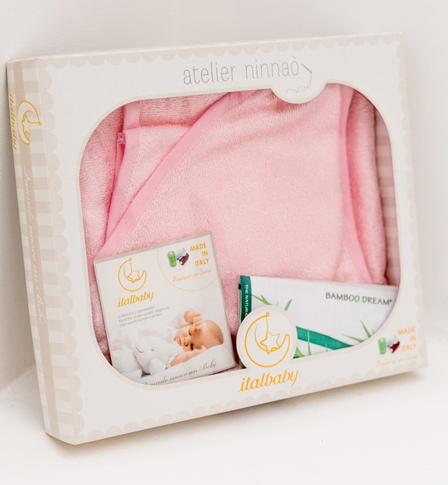 Комплект для купания Italbaby (полотенце 100х100, варежка) бамбук розовый etbtnamwi6t2ggxi2o6o6cn64gnsk6zu