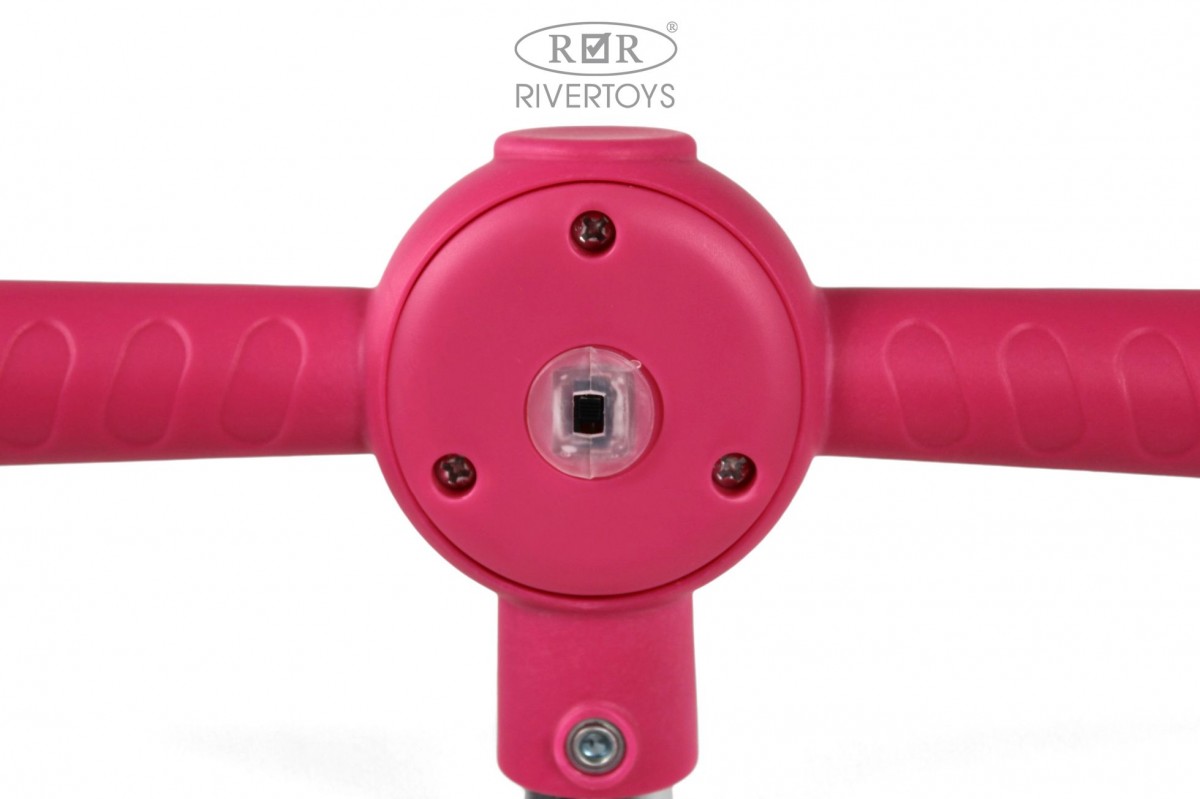 Детский самокат RiverToys HB-T-12 розовый 3jics5198nhev6dw78jtj500z3llwx3c