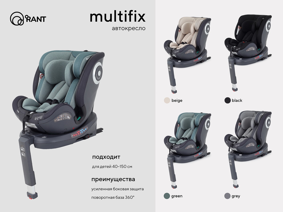 Автокресло Rant MultiFix TP01 Black erjfl4y2fj91awax9990nlrzc9x51czq