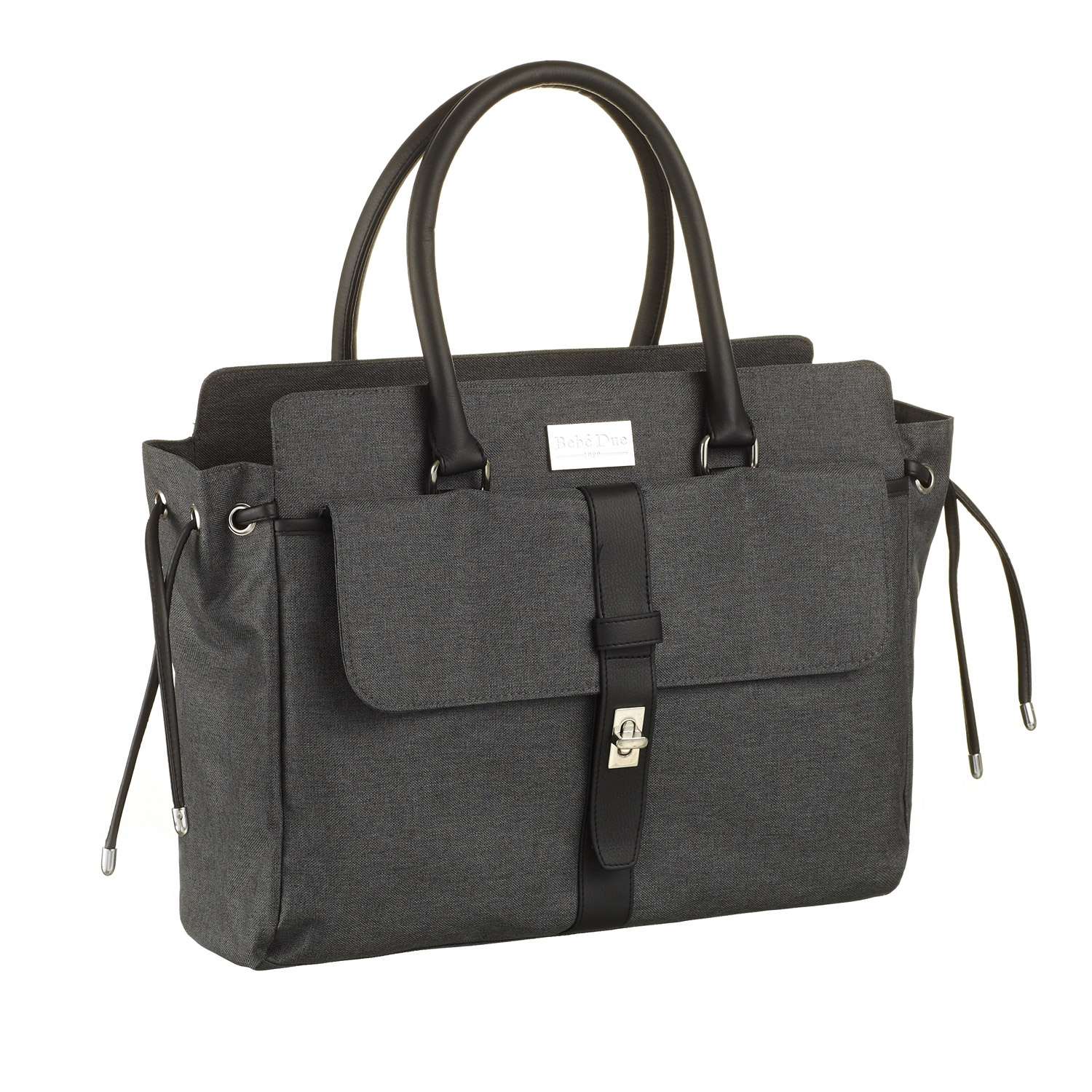 Сумка для мамы близнецов Bebe Due Lisbon Marengo Grey 108101013-sumka-dlya-mami-bliznecov-bebe-due-lisbon-marengo-grey