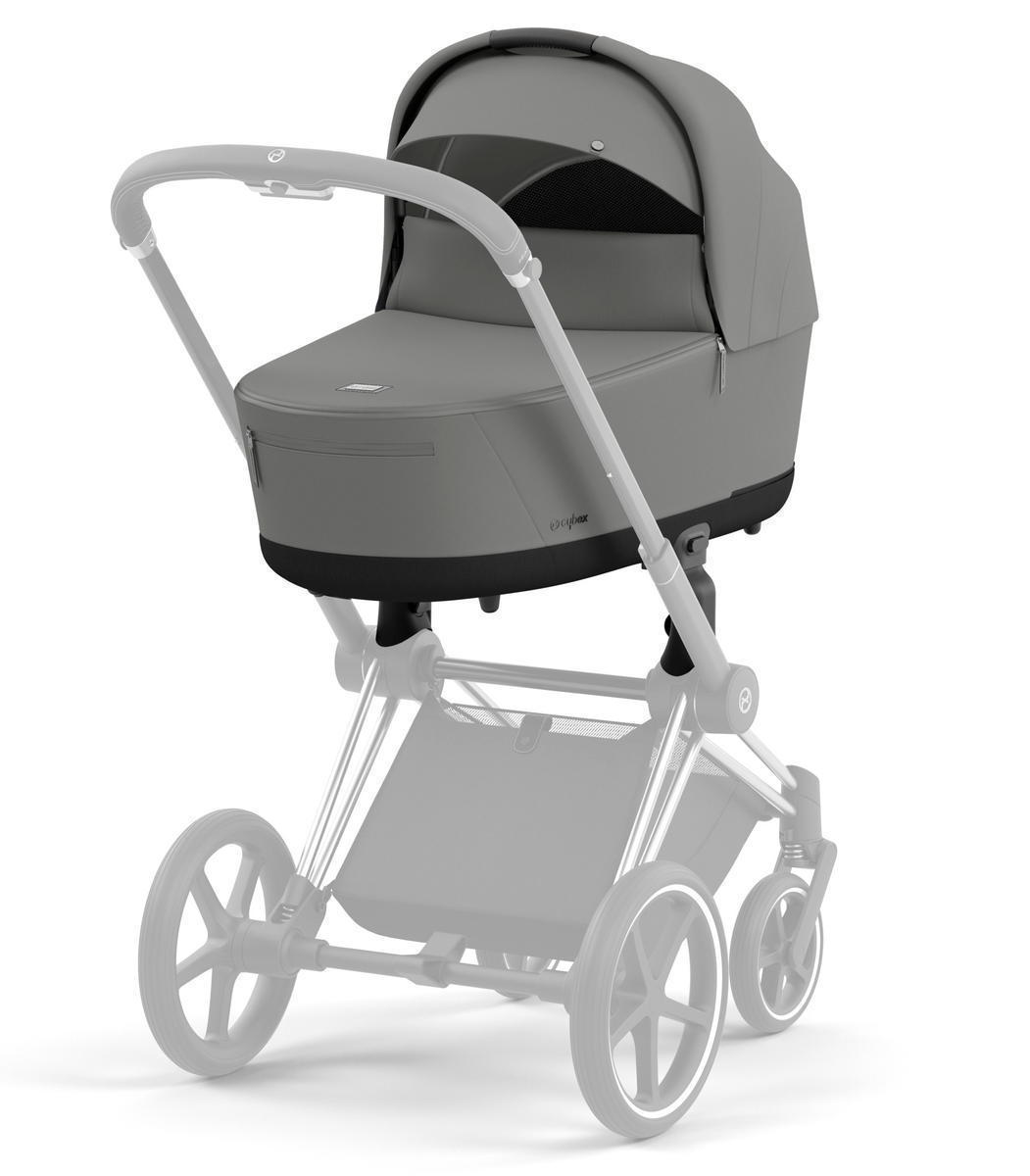Коляска 2 в 1 Cybex Priam IV (шасси Chrome Brown) Mirage Grey 8fum5kkw6e4ixo33jxmknwmvc6uc174t