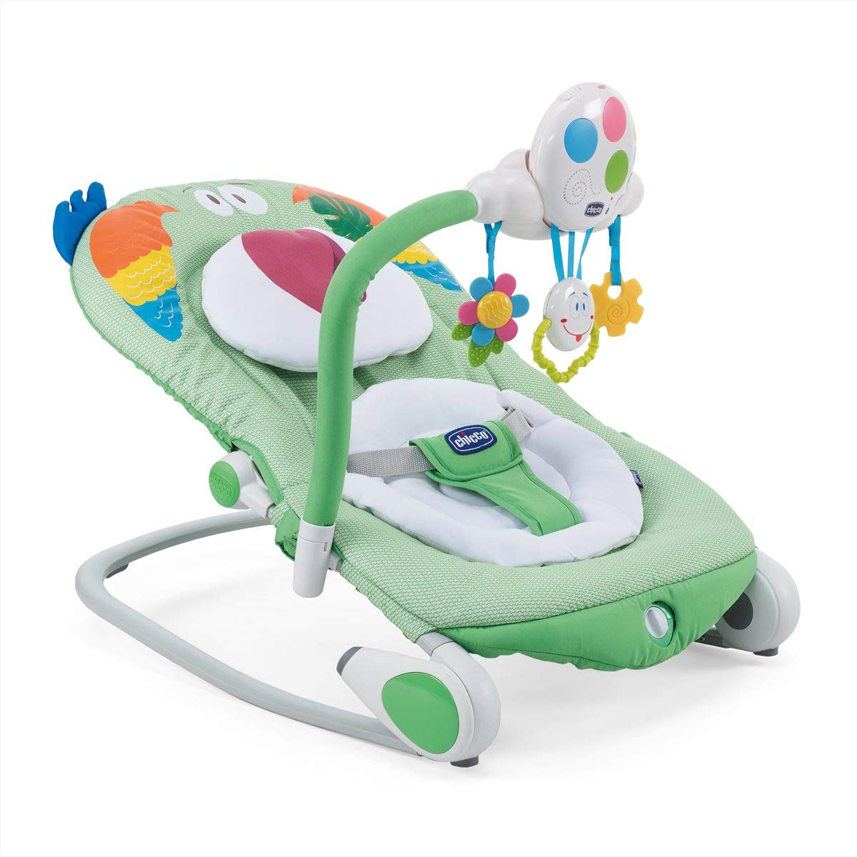 Креслице-качалка Chicco Balloon Parrot 41635d3e1df5ed433a8dbdc5e1e40f35