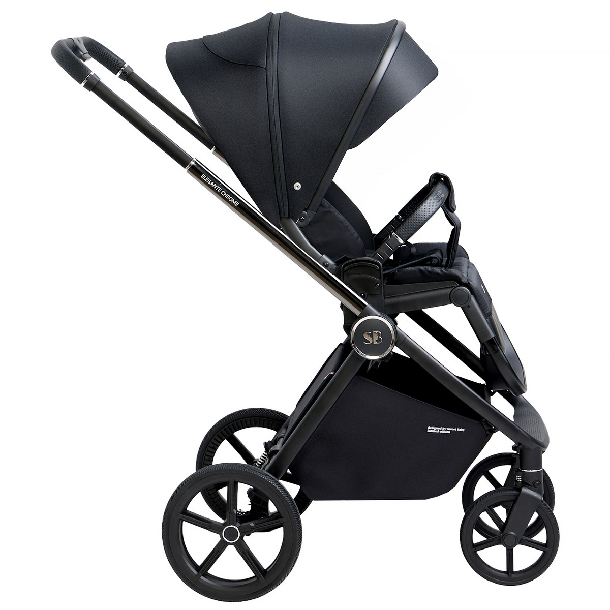Коляска 2 в 1 Sweet Baby Elegante Chrome Black t67u3brq6ml7vjpng6s9ldjejsfqkunq