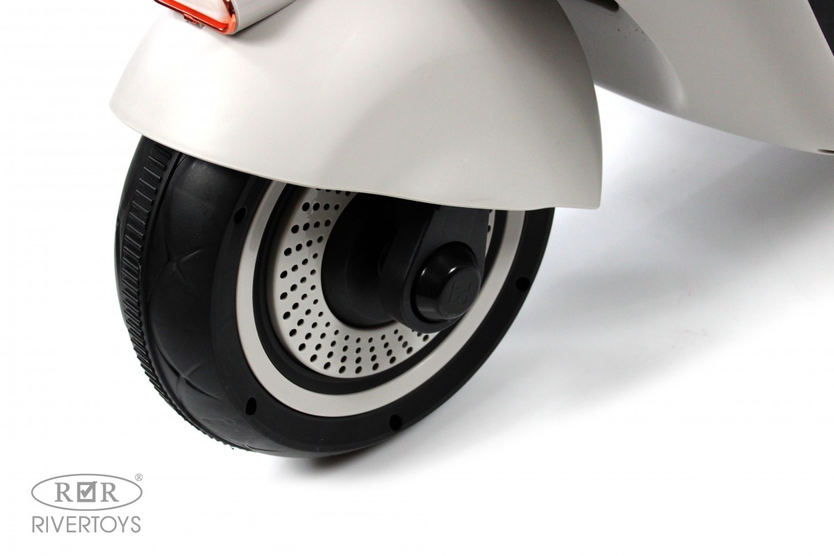 Детский электроскутер RiverToys K777PX-A серый ap0cfgmejtbixud5vyto4d1etw9p0pvs