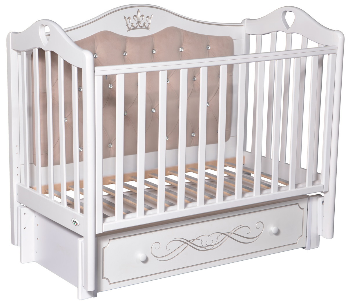 Детская кроватка Oliver Domenica Elegance Premium белый azamvoy9za02arzidhhucl4b92xh8ymm