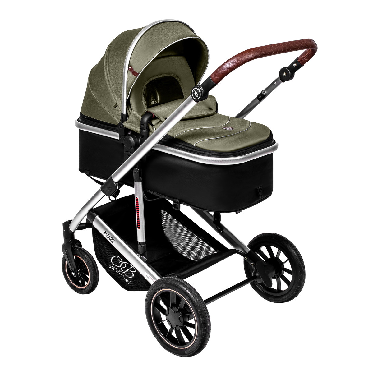 Детская коляска Sweet Baby Amare 3 в 1 Olive jhufdz6ms3d9pd4i5myl8o3l0qyw6j50
