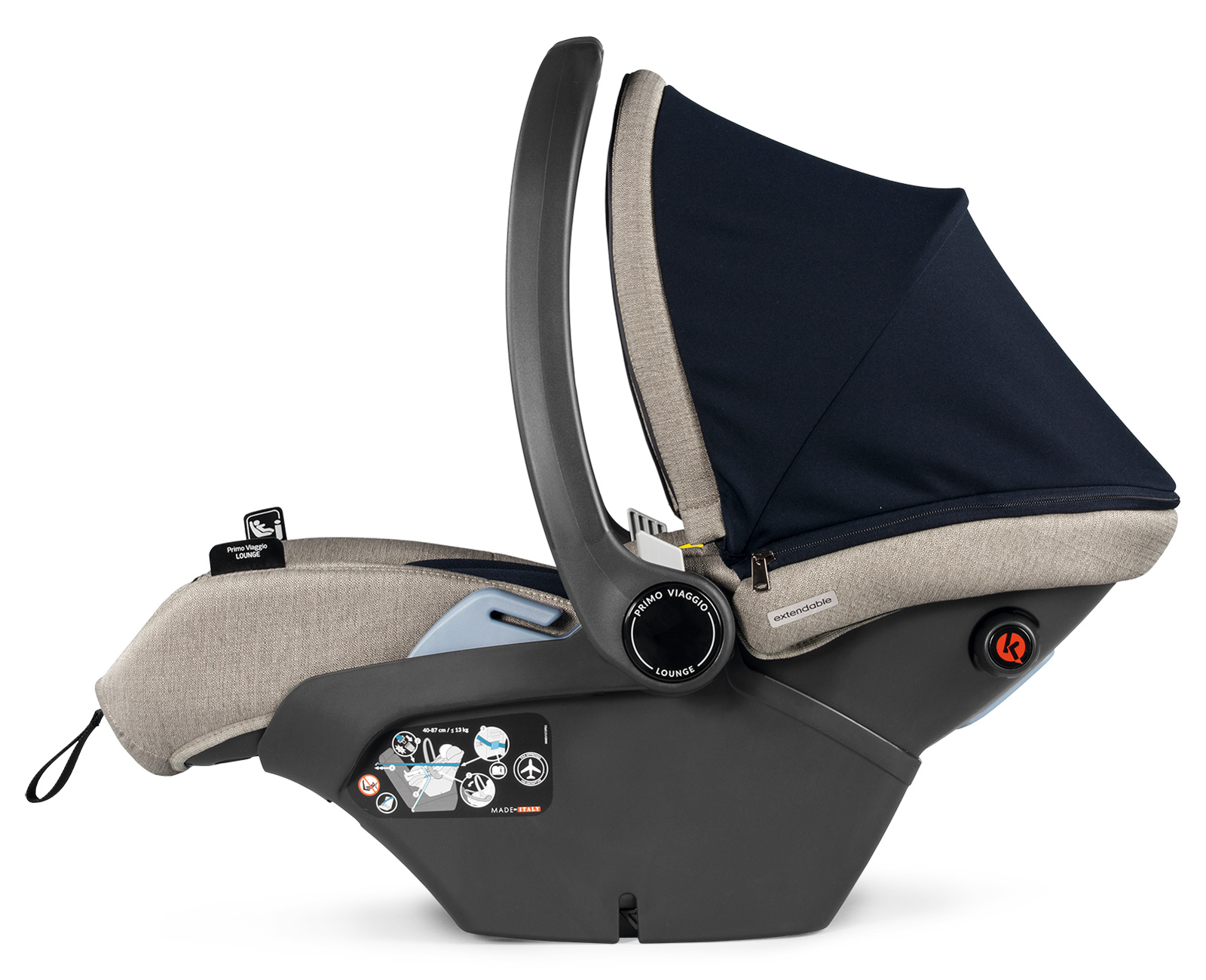 Автокресло Peg Perego Primo Viaggio Lounge Luxe Ecru 108120825-avtokreslo-peg-perego-primo-viaggio-lounge-luxe-ecru