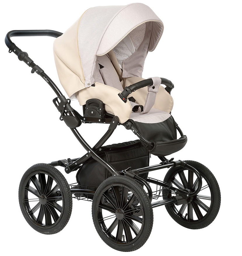 Коляска 2 в 1 Indigo PORTO Classic 14