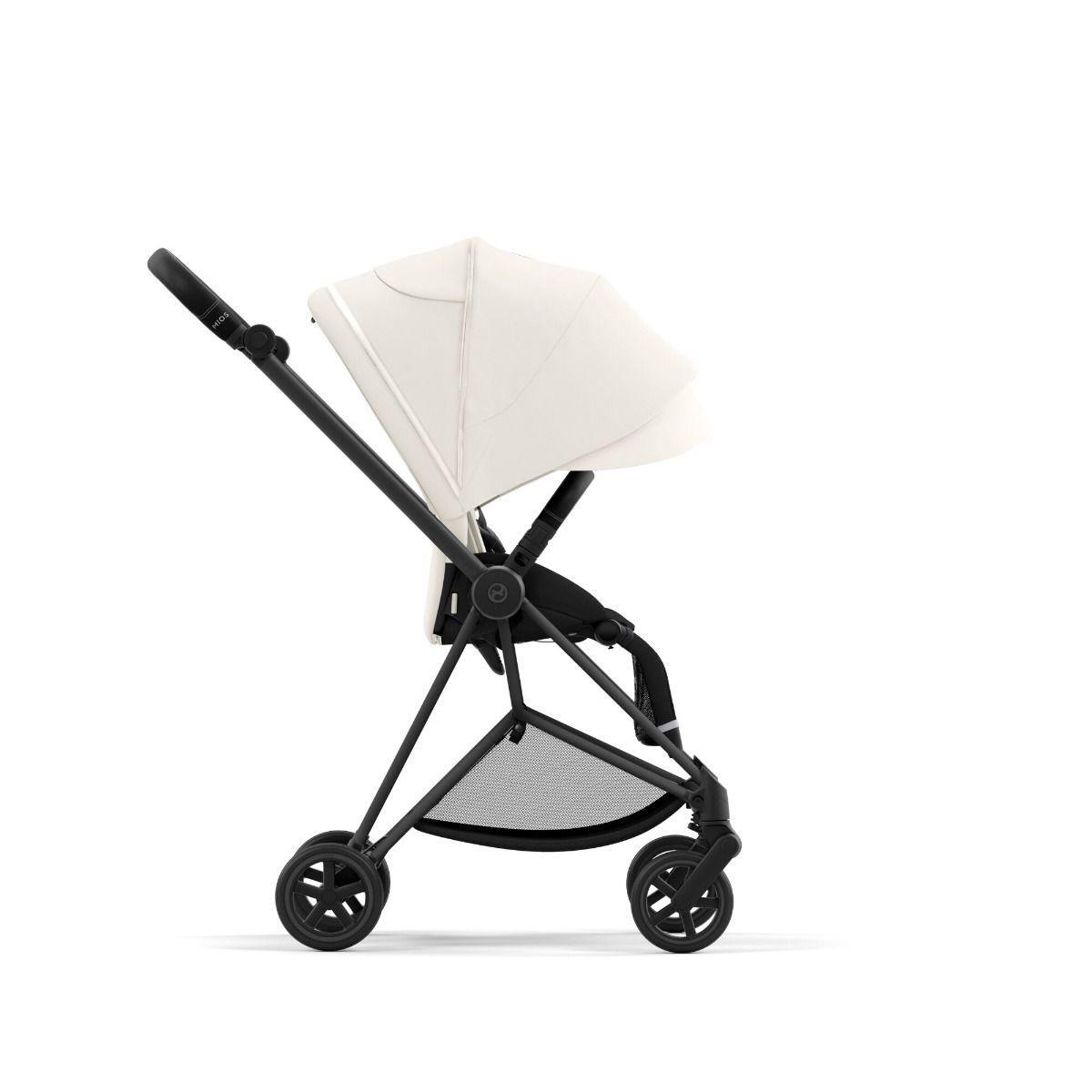 Cybex Mios V3 прогулочная коляска Off White, Matt Black  доп
