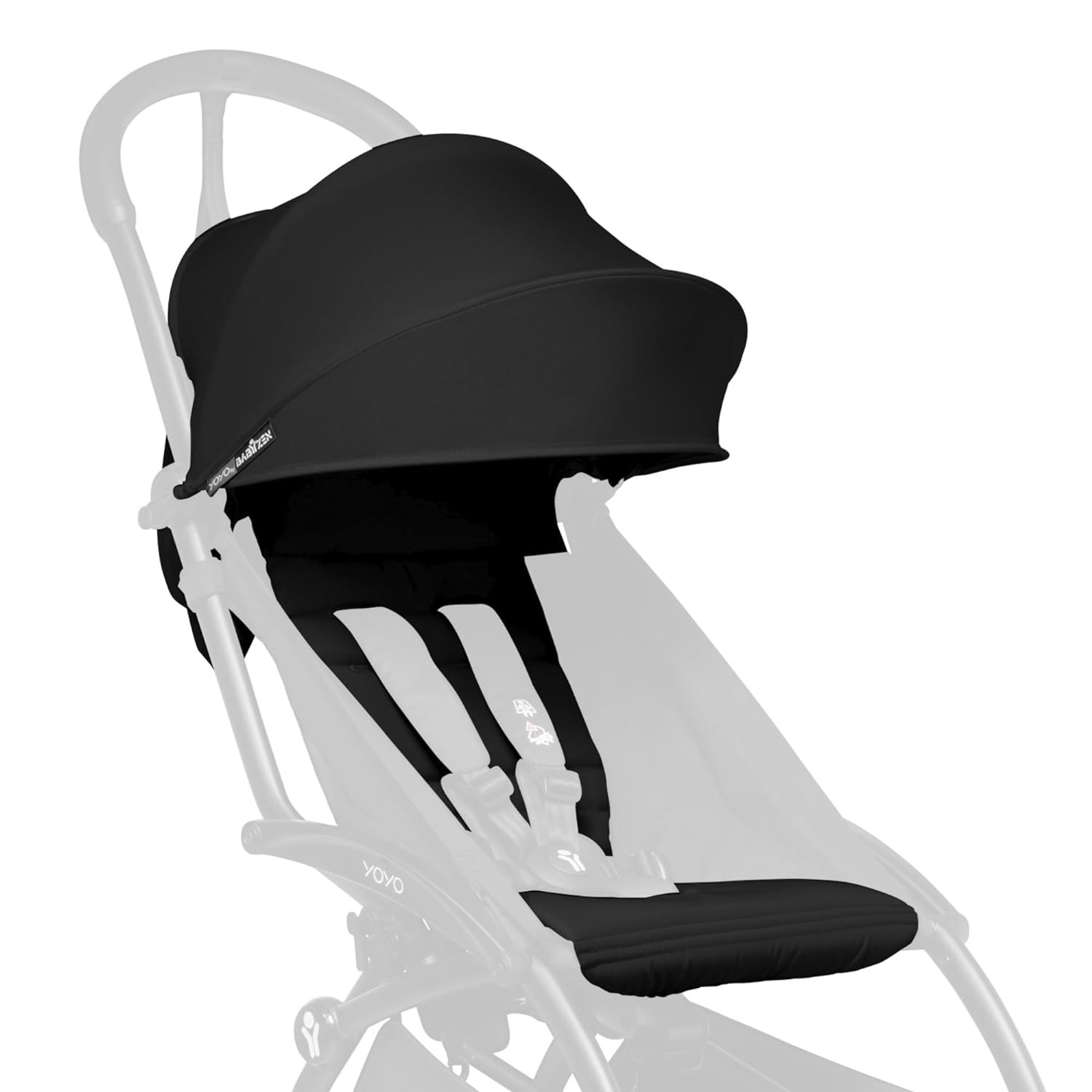 Капюшон и сиденье Babyzen YOYO+ Black b88fe30128b1c1093a21c55ddfbae07e