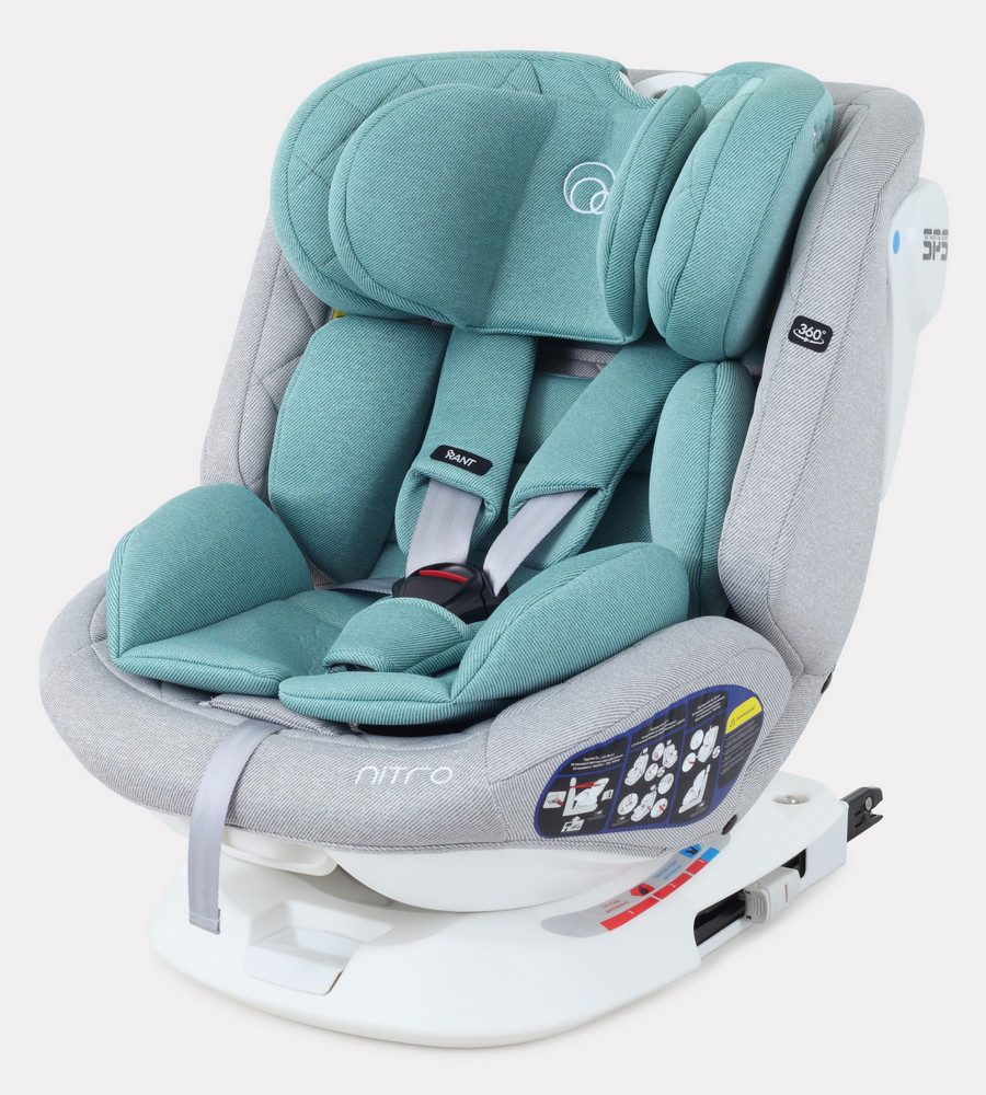Автокресло RANT NITRO isofix Grey/Mint w1akggn3ahga84iazg5vuw41neb9bxt2